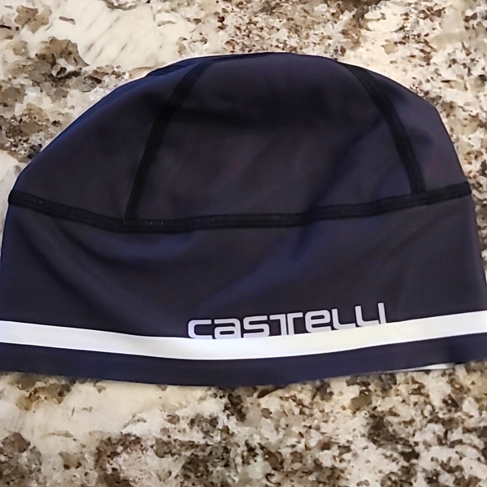 Unisex Castelli  Grey lightly lined  beanie